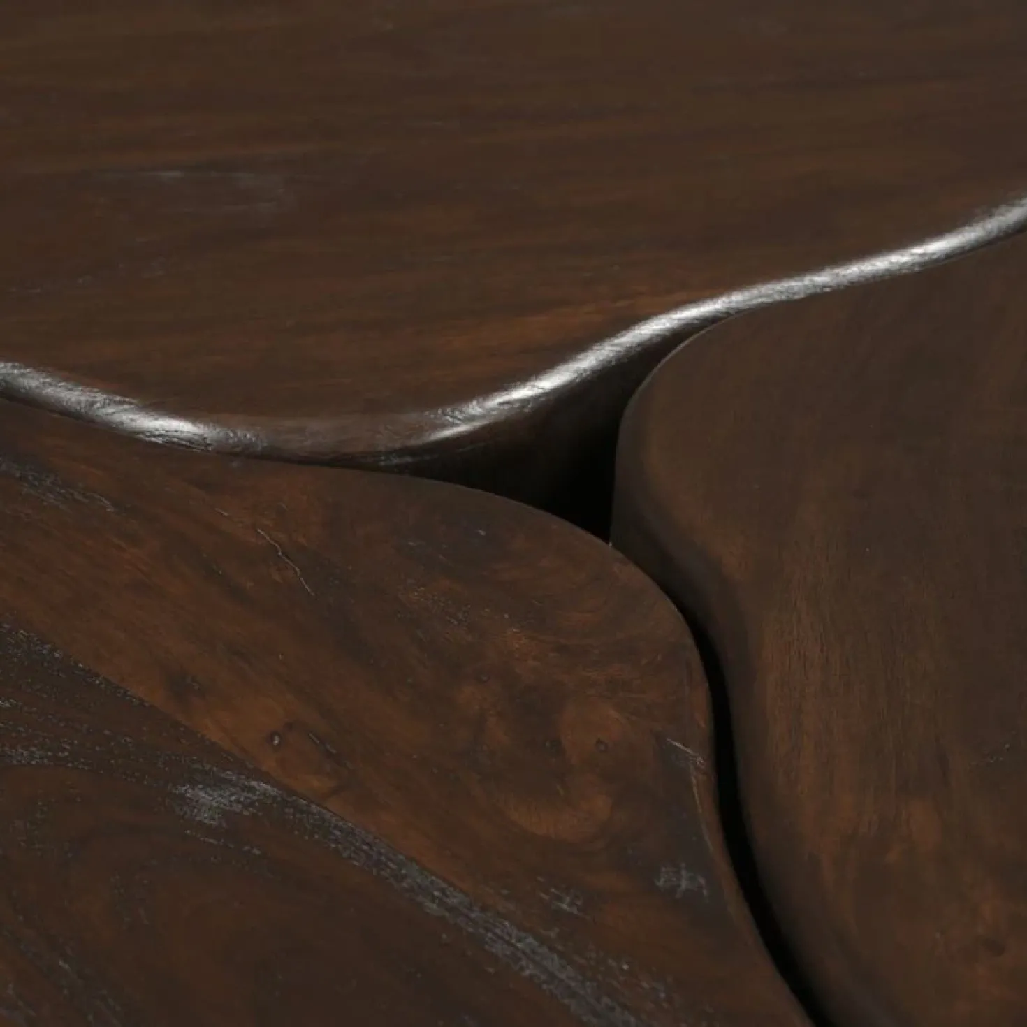 Jason Salontafel mangohout Bruin 115cm
