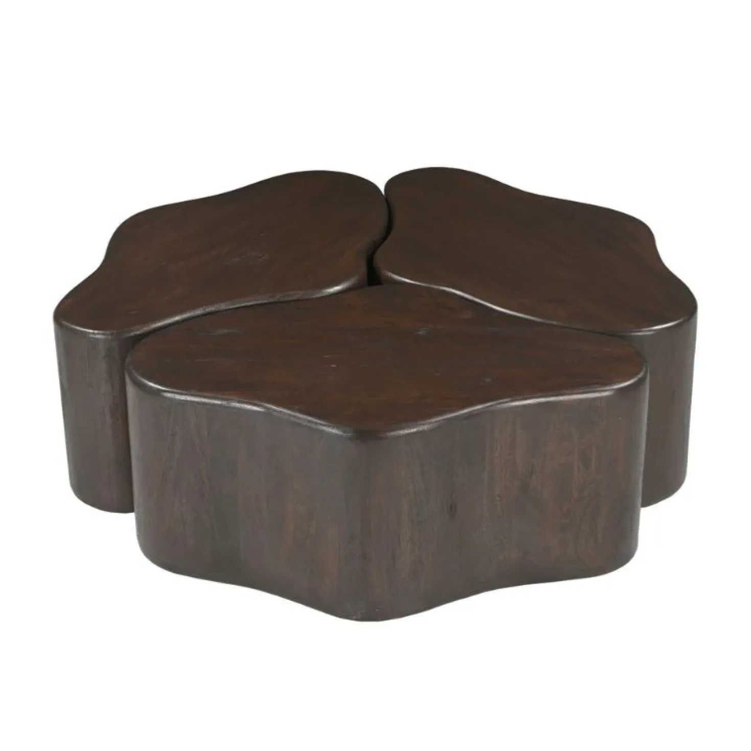 Jason Salontafel mangohout Bruin 115cm