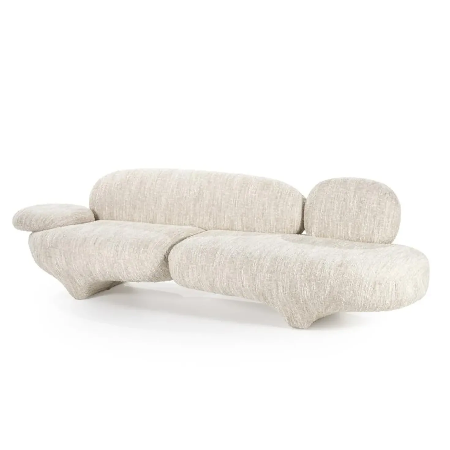 Jayden Bank Beige stof