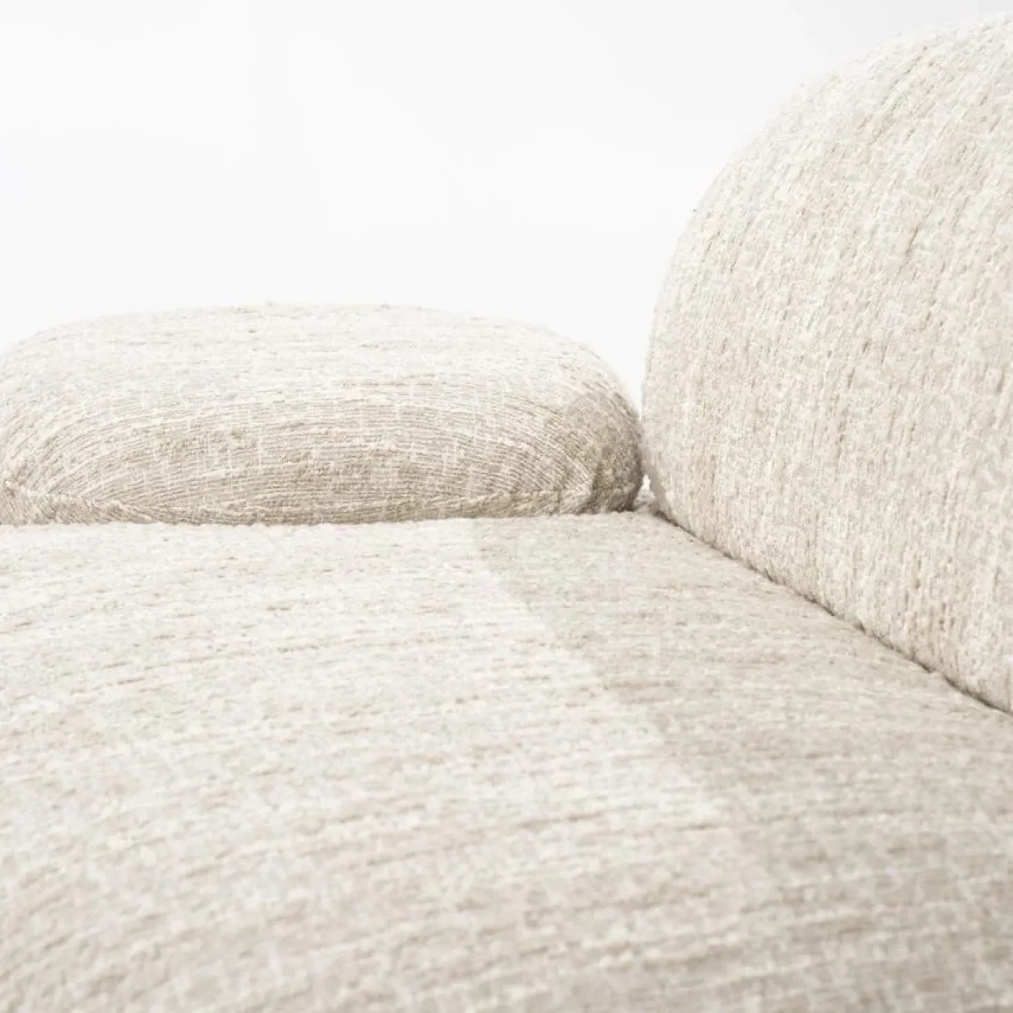 Jayden Bank Beige stof