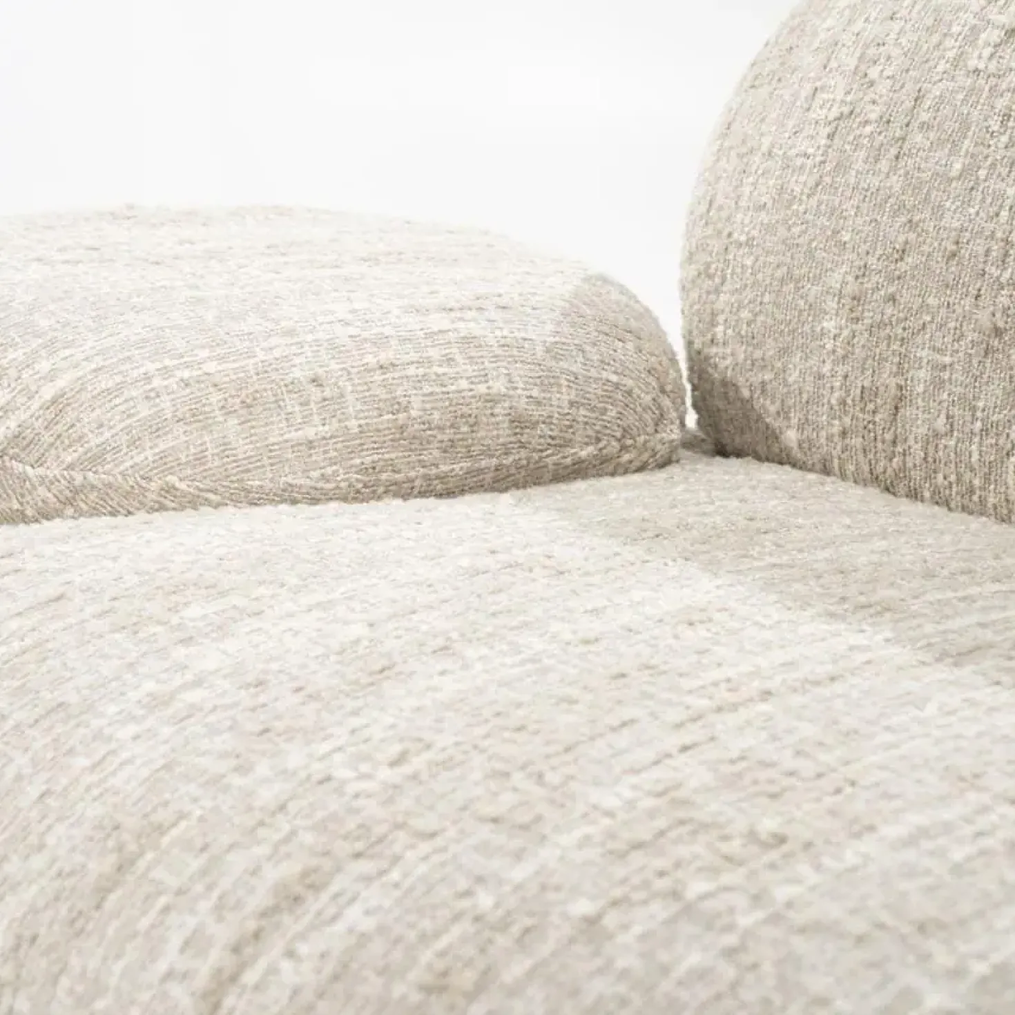 Jayden Bank Beige stof