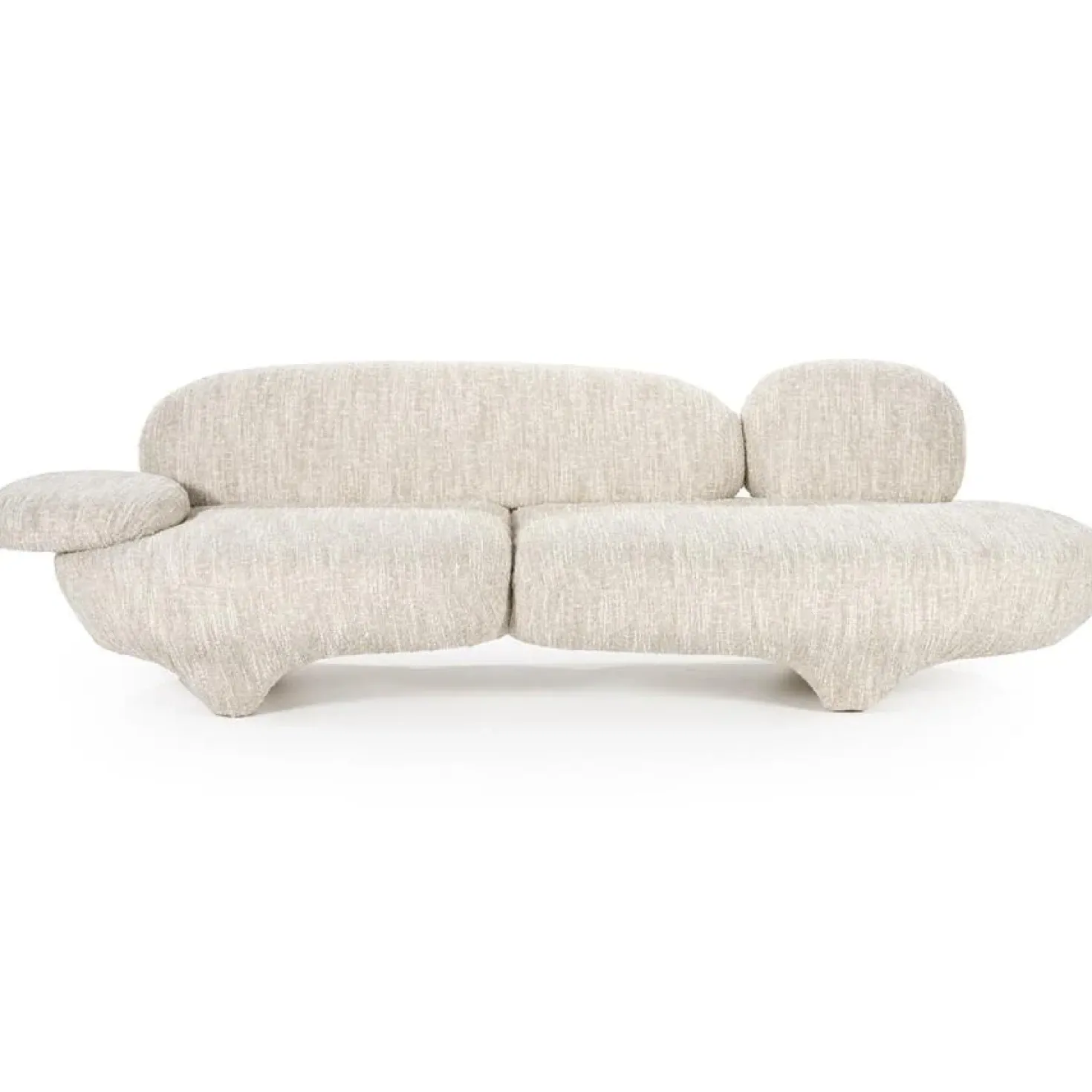 Jayden Bank Beige stof