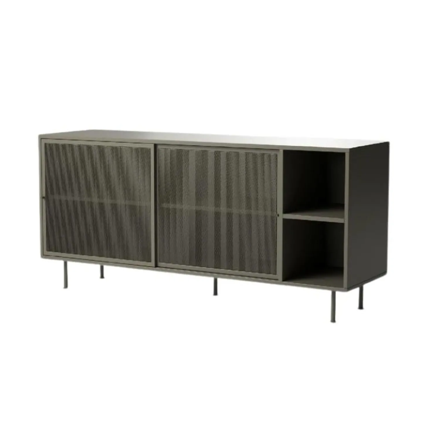 Jeep Dressoir Olijfgroen 160cm
