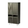 Jeep Wandkast Zwart Hoog 90cm