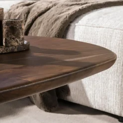 Jennie Salontafel deens ovaal Bruin 135cm