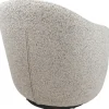 Jessey draaifauteuil Lichtgrijs