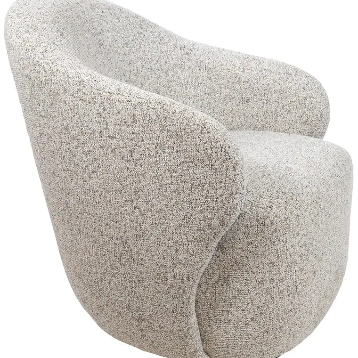 Jessey draaifauteuil Lichtgrijs