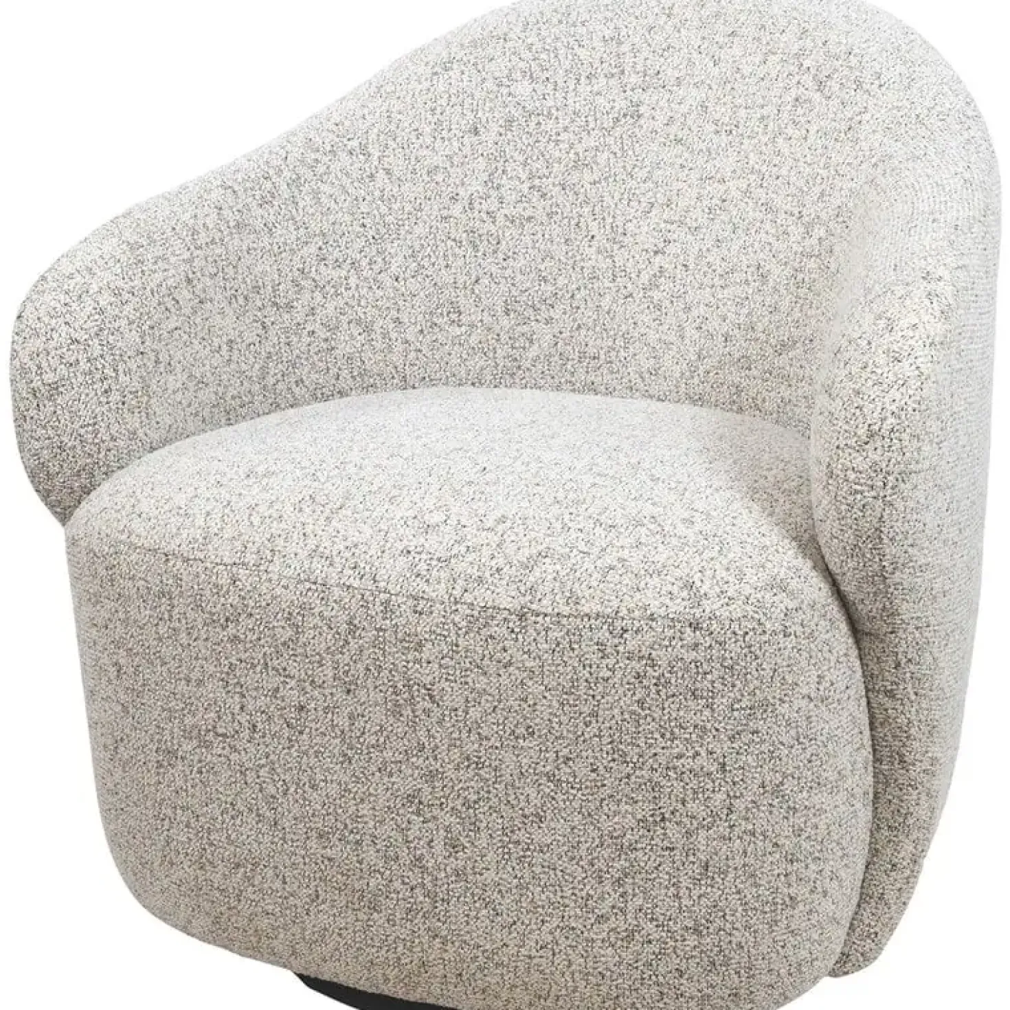 Jessey draaifauteuil Lichtgrijs