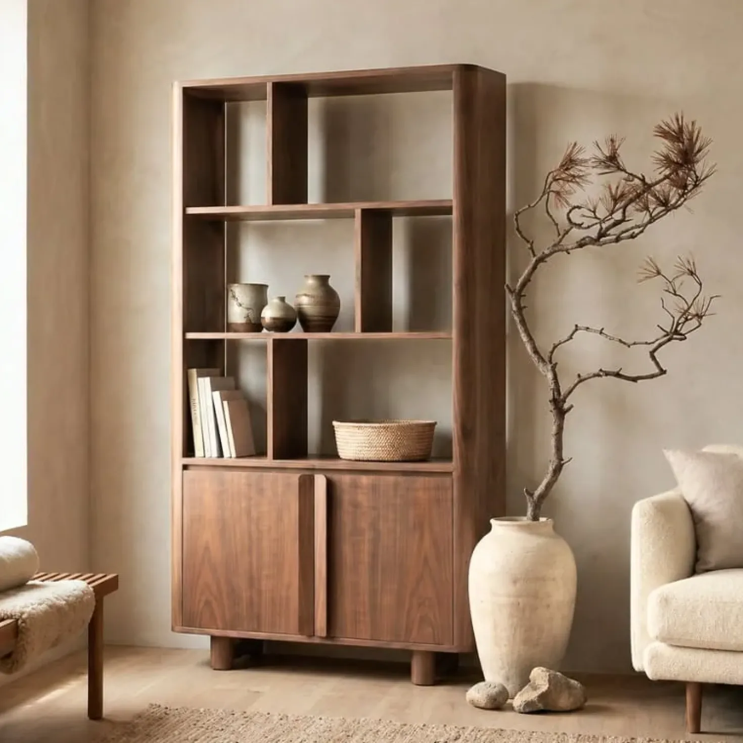 Jessy Boekenkast bruin 120cm