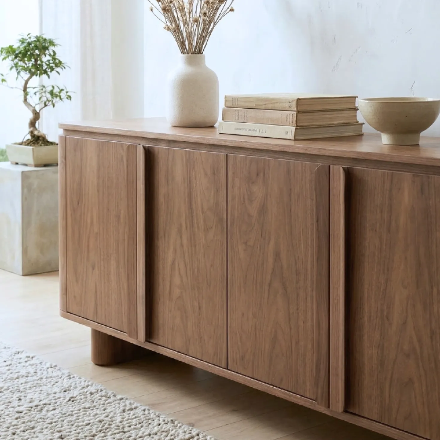 Jessy Dressoir Bruin 200cm