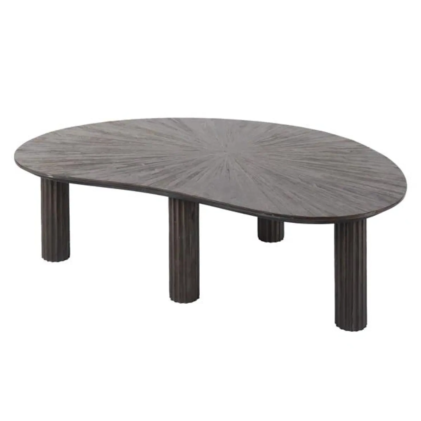 Jill Salontafel niervormig Teakhout 110cm