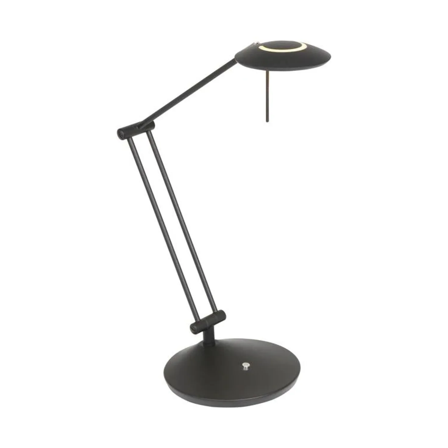 Jim 1-lichts Bureaulamp Zwart