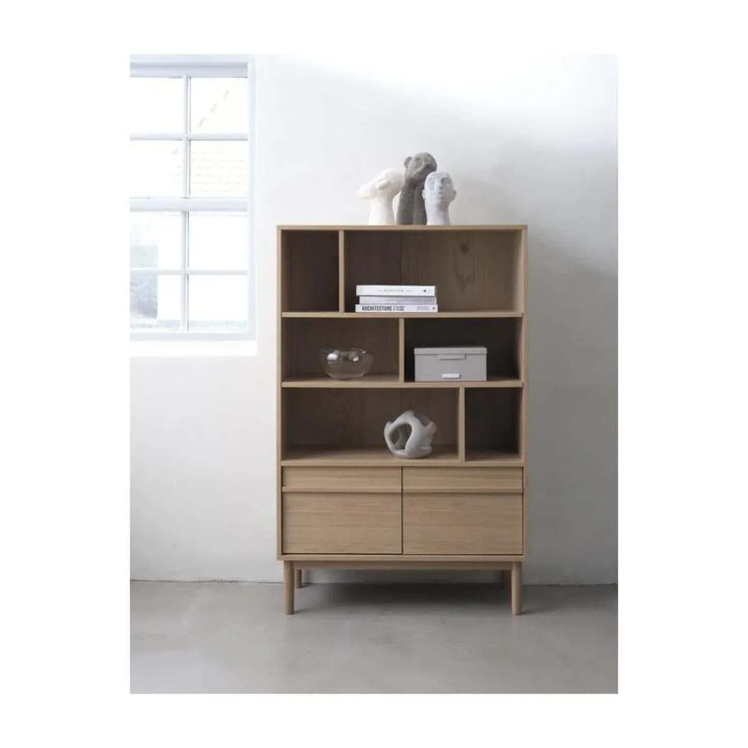 Joey Boekenkast naturel 90cm