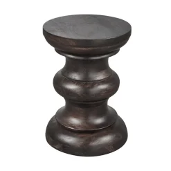 Jonah Bijzettafel mangohout donkerbruin 30cm