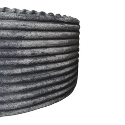 Jonah Hocker Antraciet Ribstof 60cm