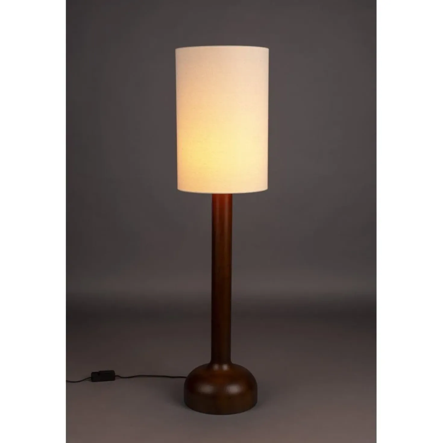 Jones 1-lichts Vloerlamp Bruin