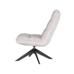 Jouke Draaifauteuil Chenille Naturel