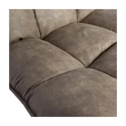 Jouke Draaifauteuil leerlook groen