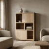 Kabinet Helsinki Lichtbruin 120x170cm