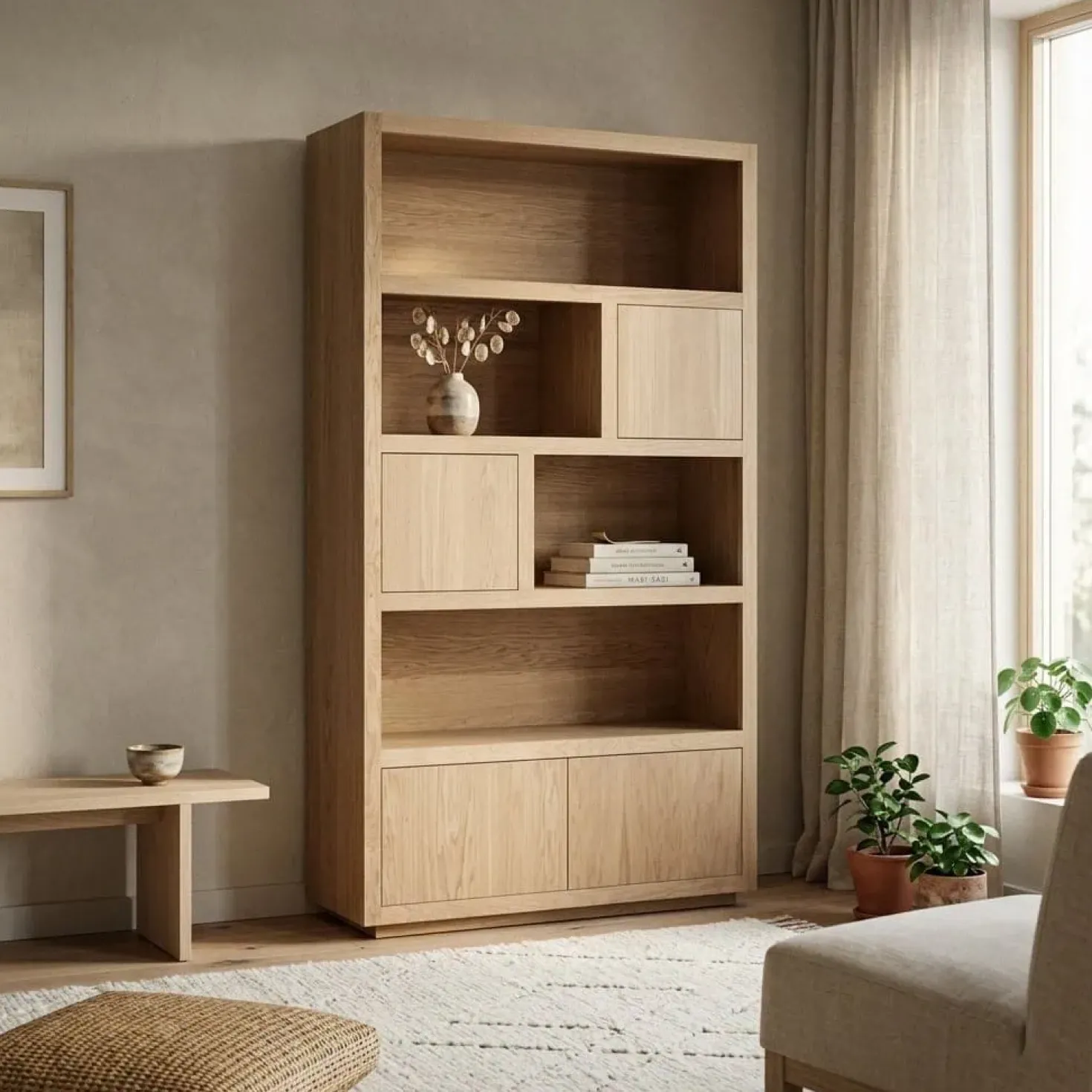 Kabinet Helsinki Lichtbruin 120x220cm