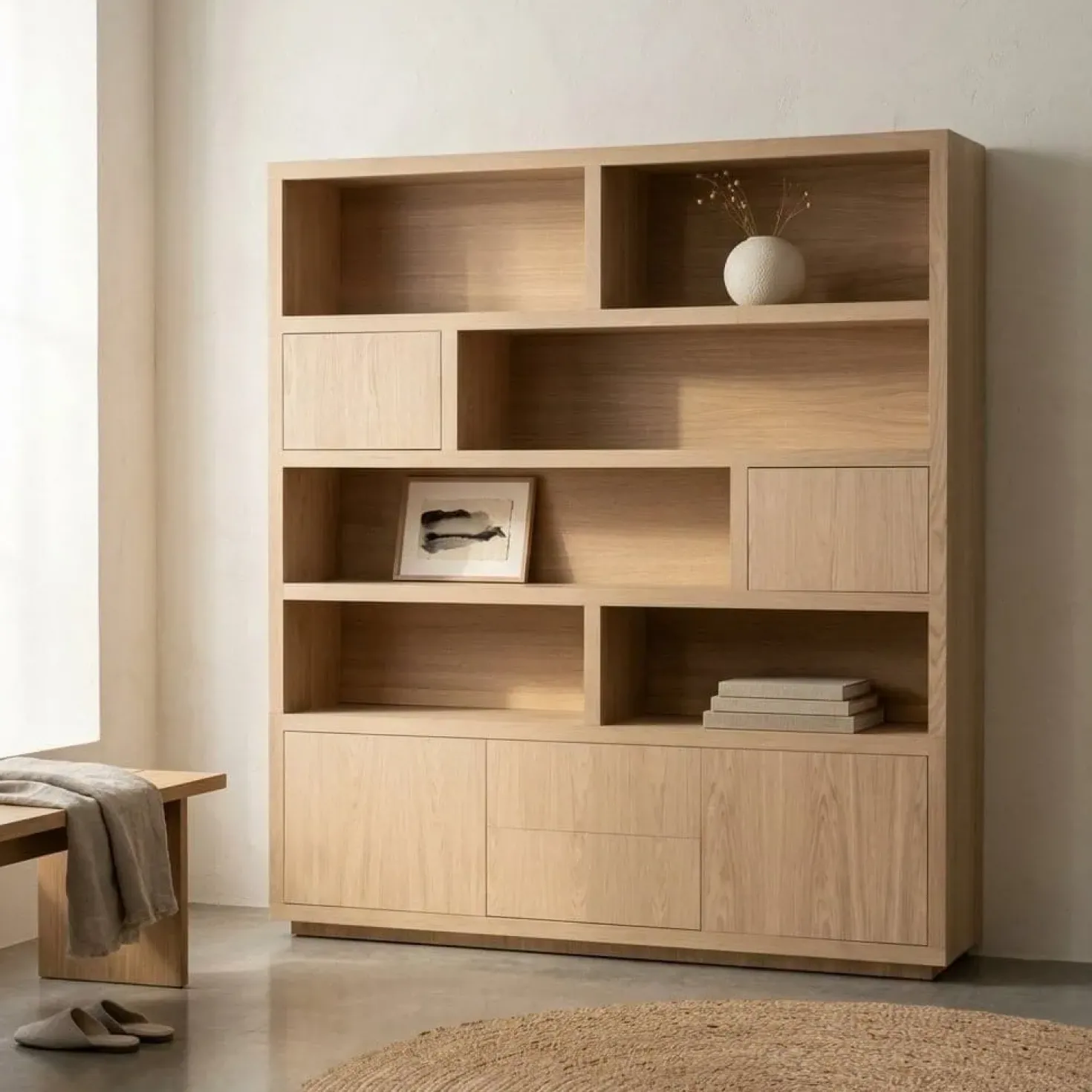 Kabinet Helsinki Naturel 200x220cm