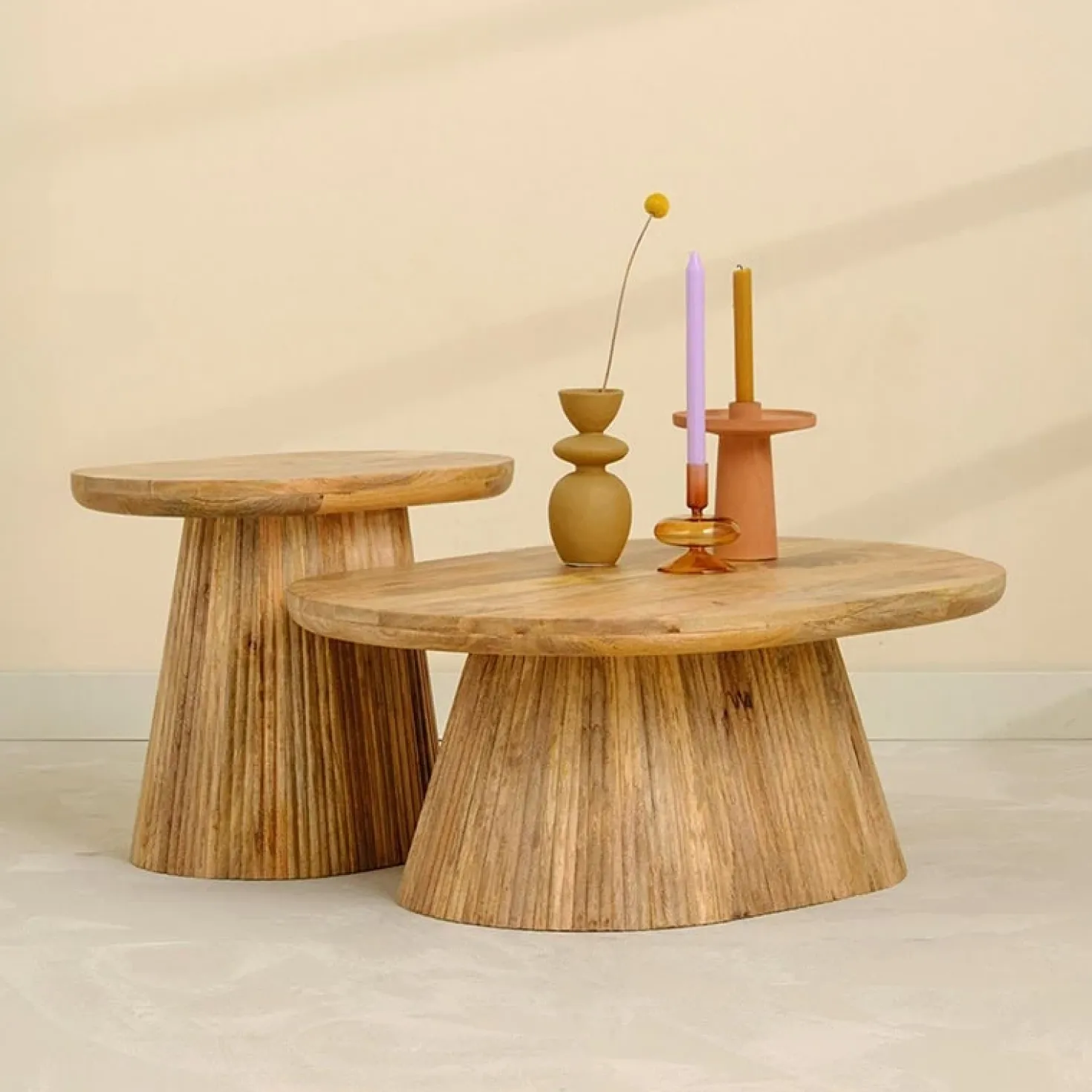 Kara Salontafel 60cm ovaal