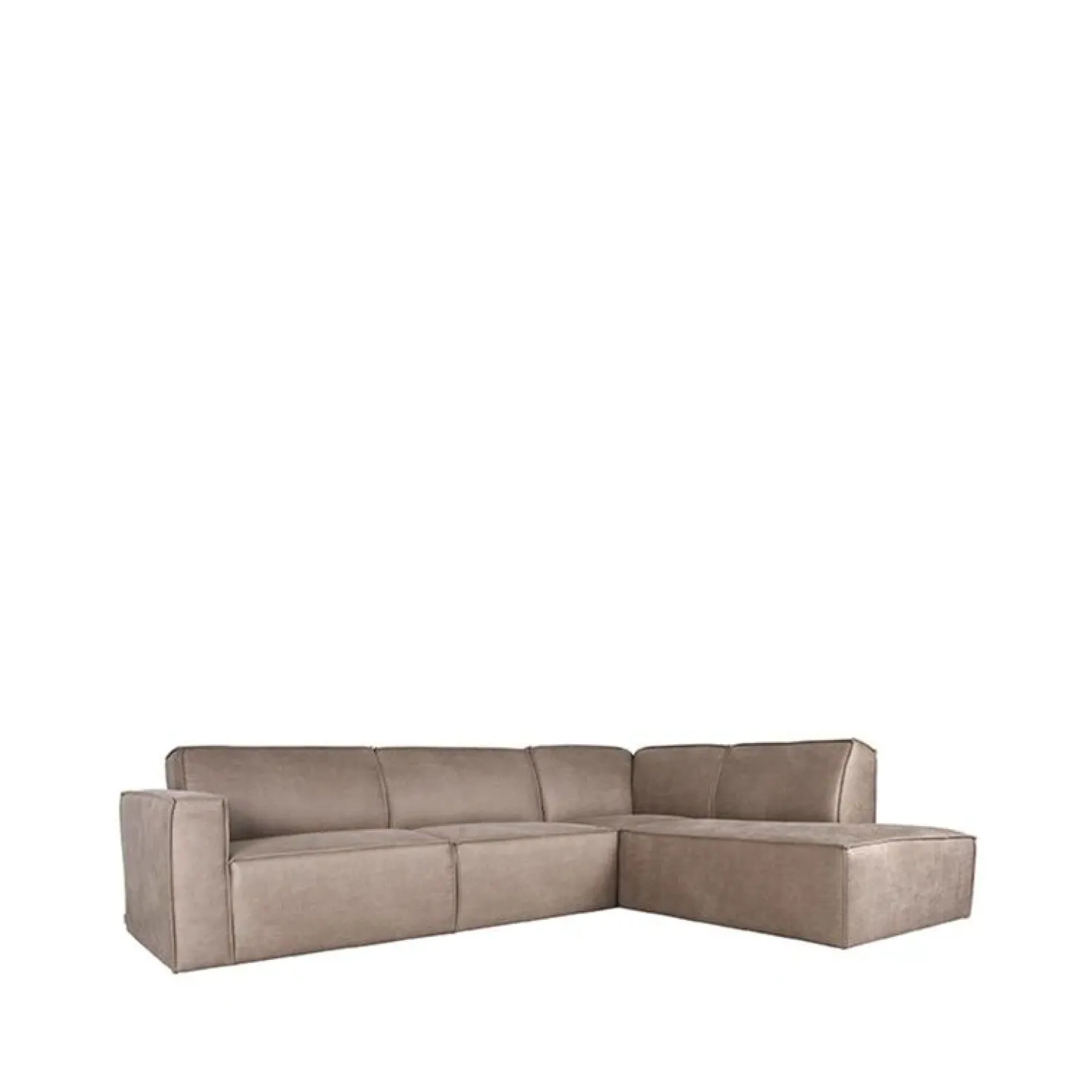 Kay Bank 5-zits Taupe Rechts