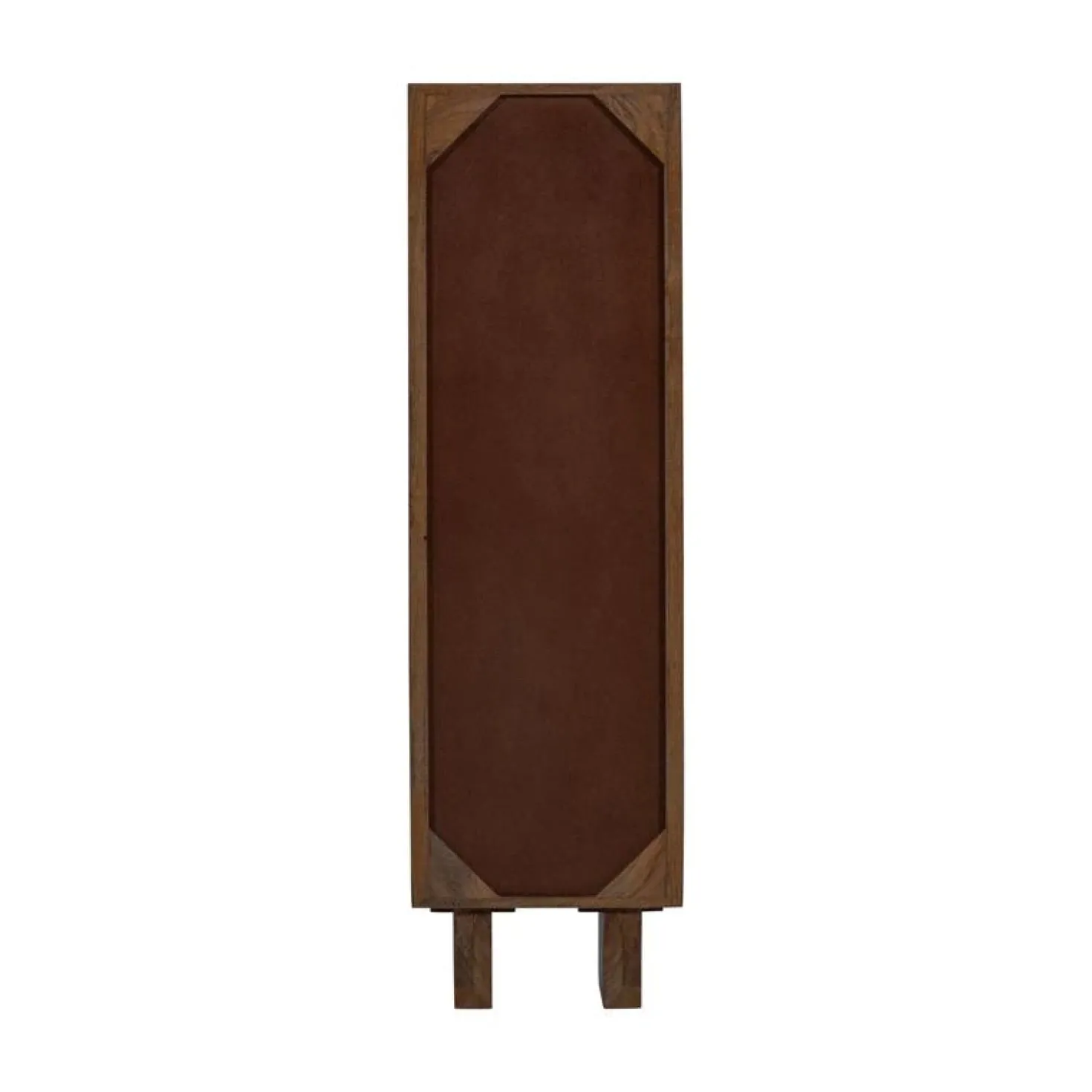 Kella 1-deurs kast mangohout bruin 40cm