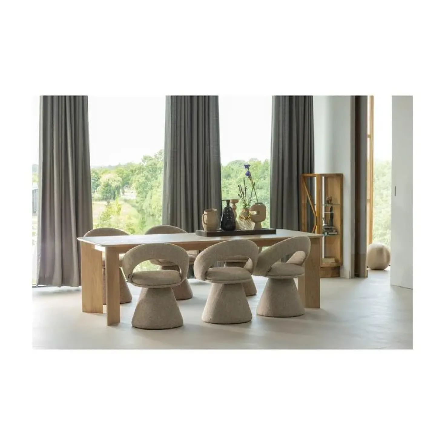 Kella 1-deurs kast mangohout bruin 40cm