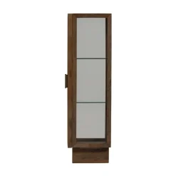 Kella 1-deurs kast mangohout bruin 40cm