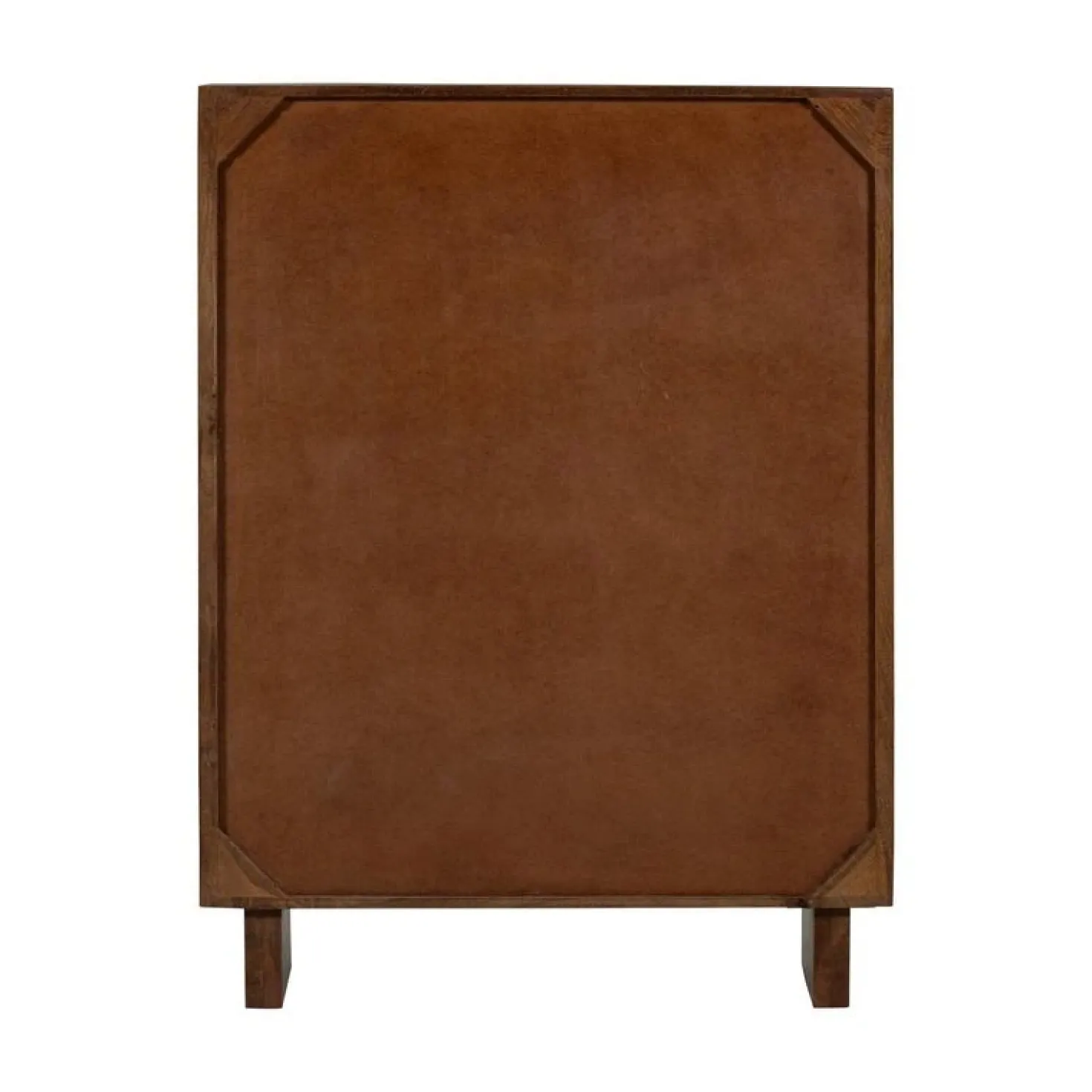 Kella 2-deurs kast mangohout bruin 100cm