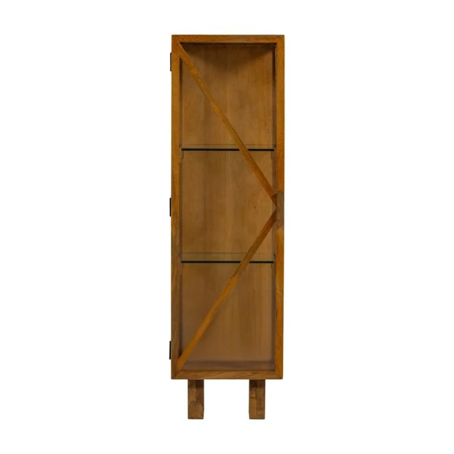 Kella 1-deurs kast mangohout naturel 40cm