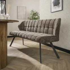 Kelly eetkamerbank hoven Taupe