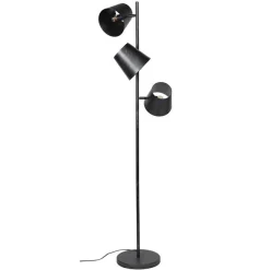 Kenan 3-lichts vloerlamp industrieel