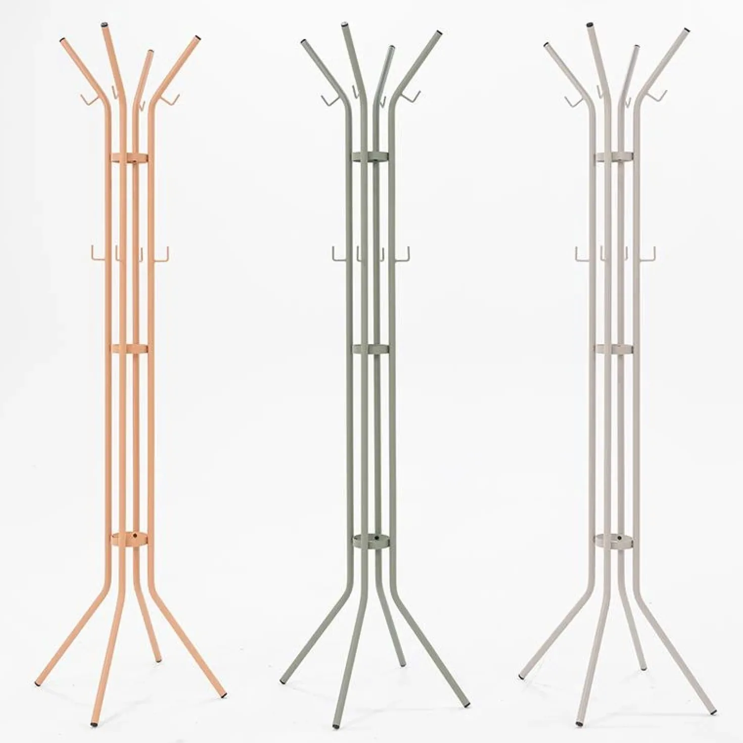 Kendall Vrijstaande kapstok Terracotta 40cm