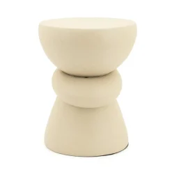 Kerun Bijzettafel Beige 35cm