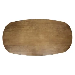Kevin Eettafel deens ovaal Mangohout 215cm