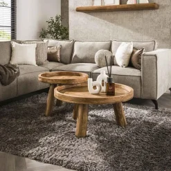 Kirsten Salontafel set van 2 Mangohout