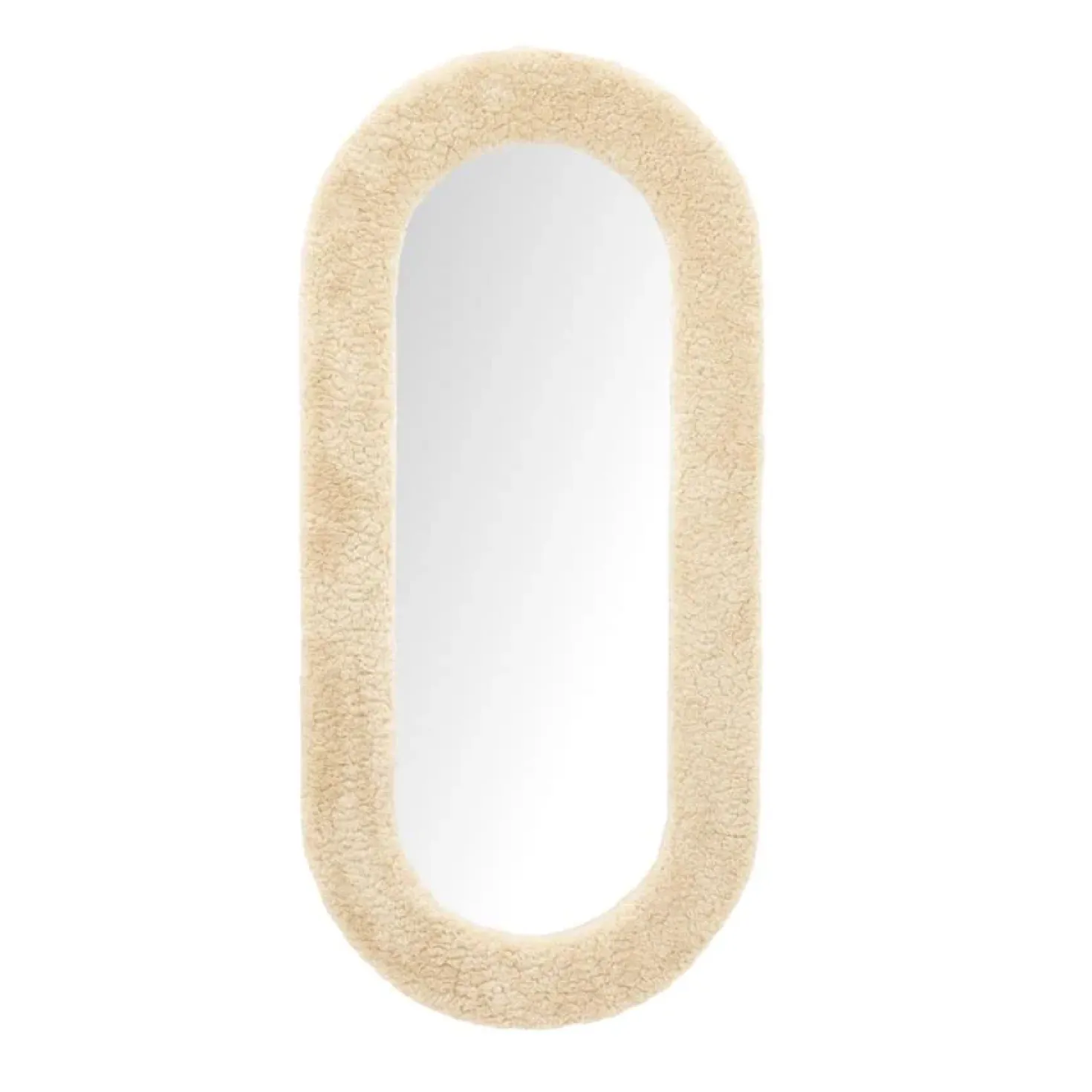 Kiss Spiegel large Beige 60cm