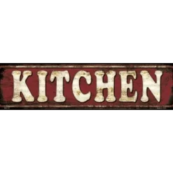 Kitchen - metalen bord
