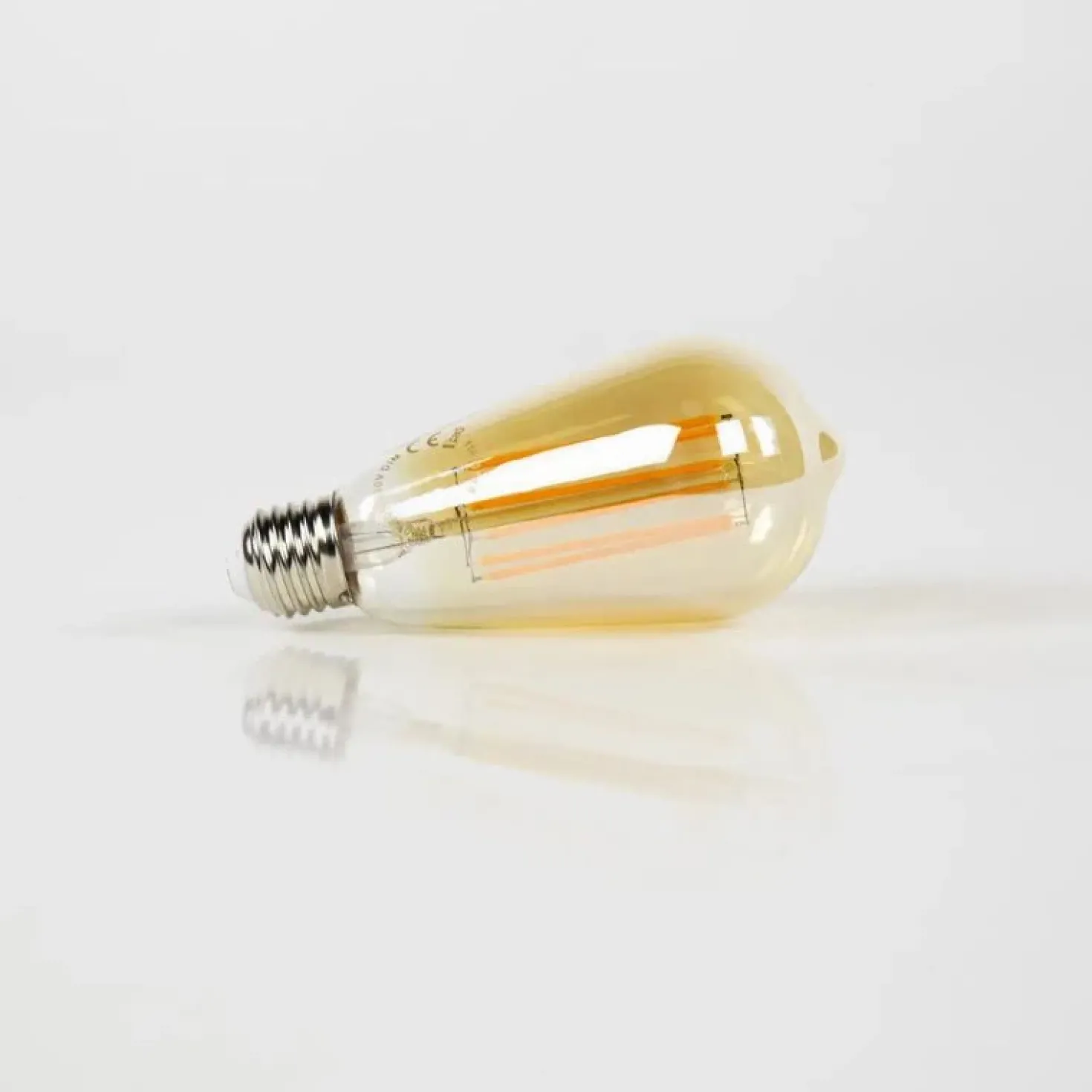 Kooldraadlamp LED E27 ST64 6W