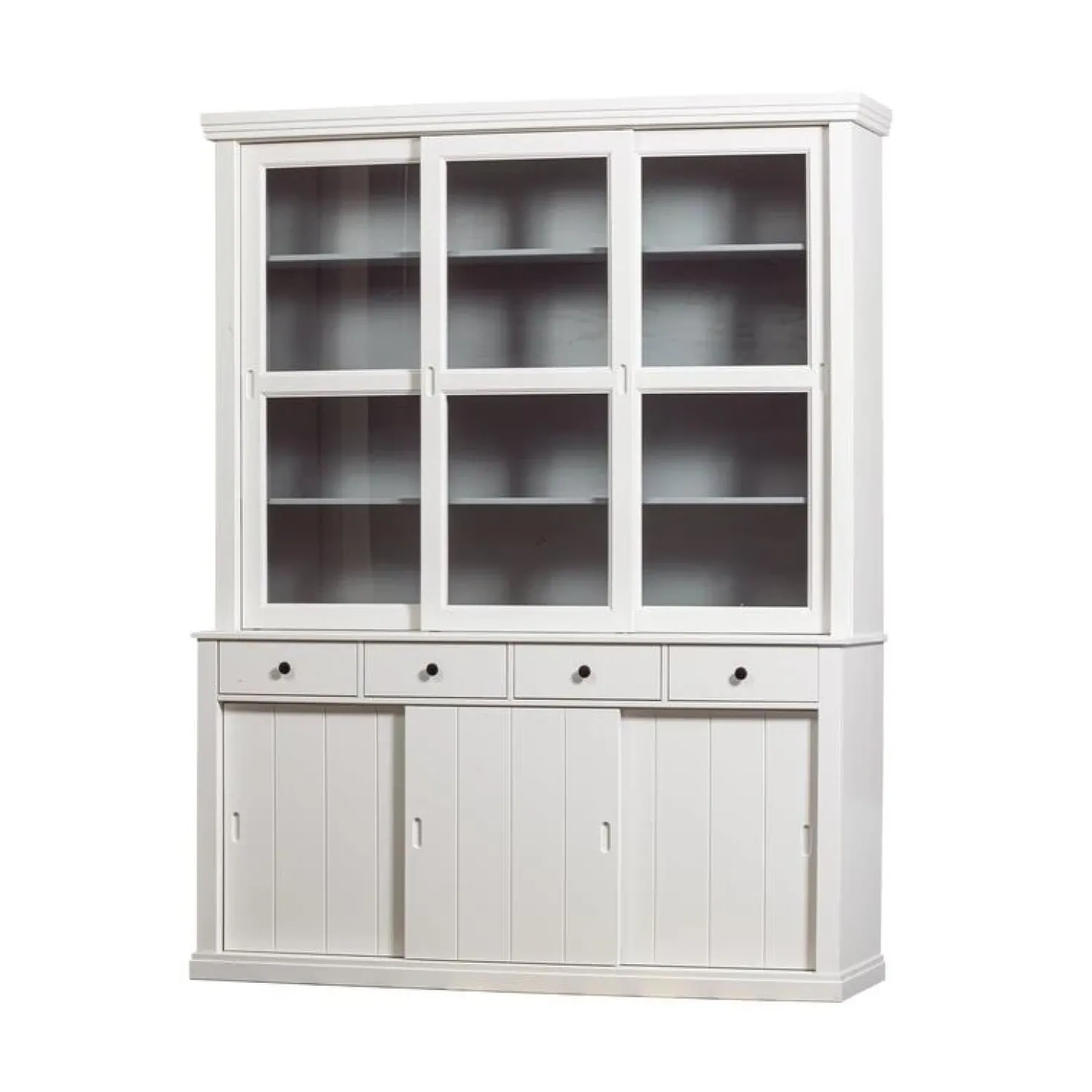 Lagos Buffetkast grenen wit 166cm