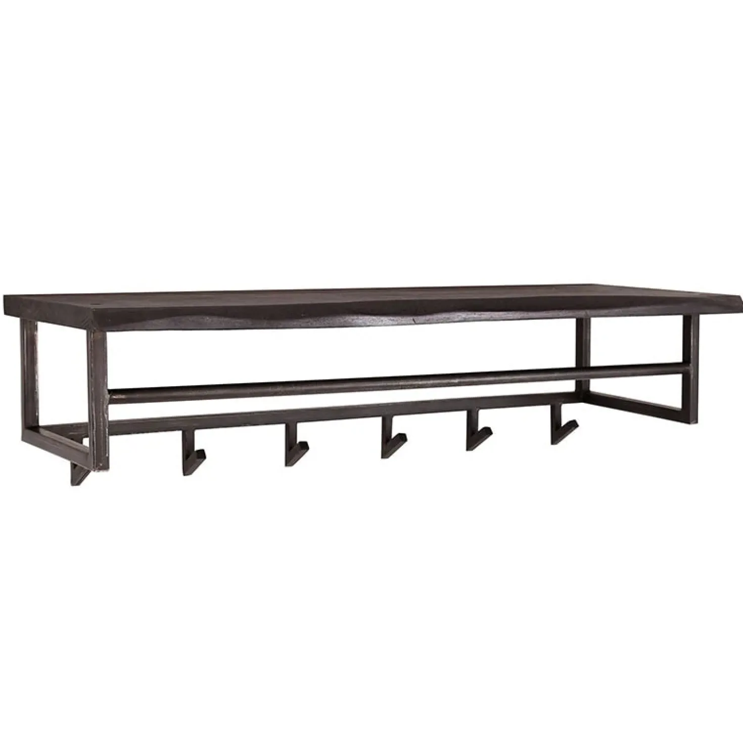 Lanco kapstok industrieel 100cm zwart