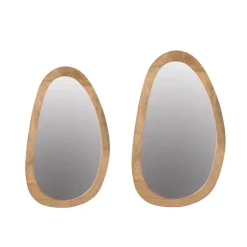 Larry Spiegel Naturel Mangohout 70 cm