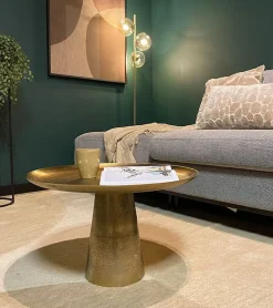 Lavet Salontafel set van 3 Goud