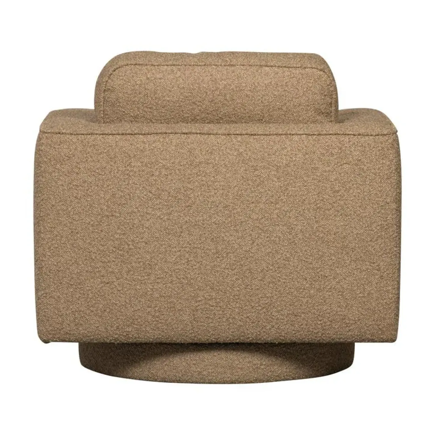 Lazy Draaifauteuil bouclé bruin