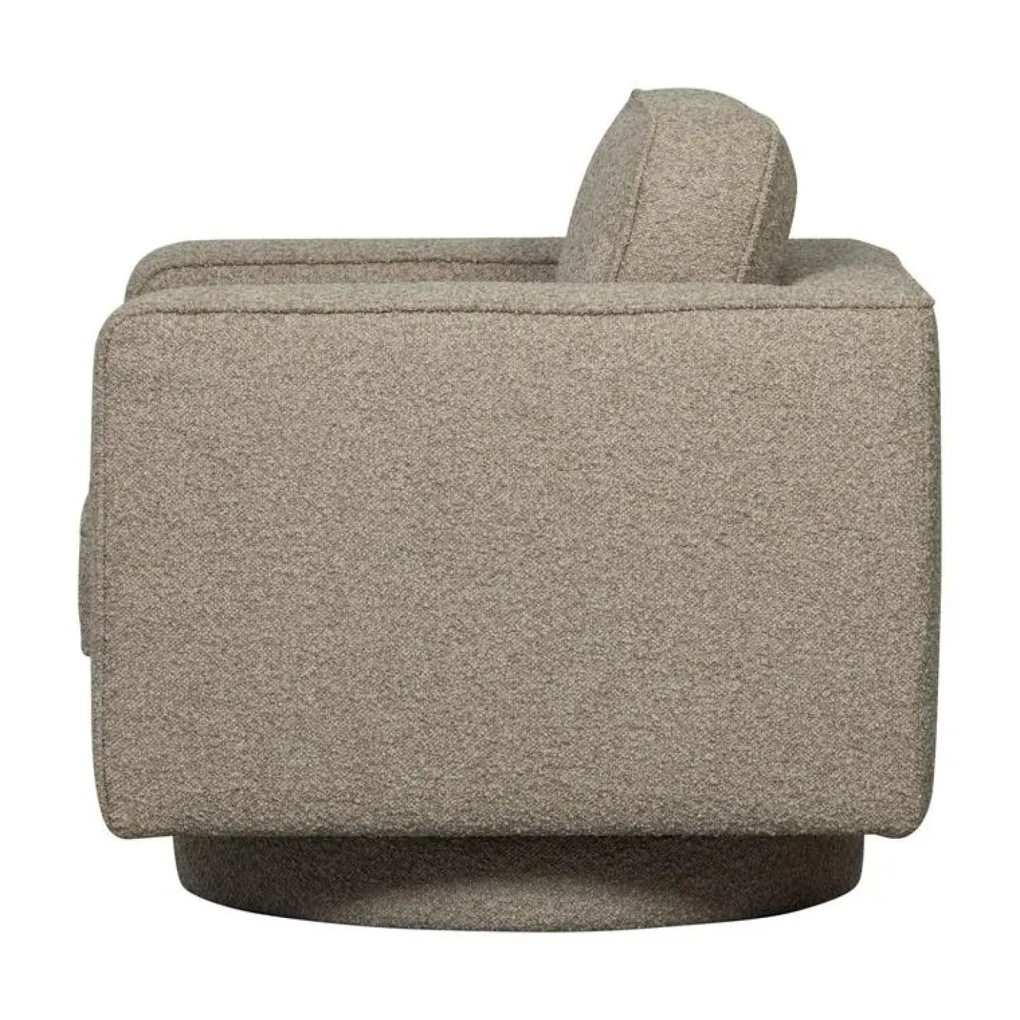 Lazy Draaifauteuil bouclé zand