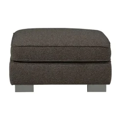 Lazy Hocker bouclé antraciet
