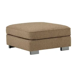 Lazy Hocker bouclé bruin