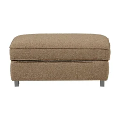Lazy Hocker bouclé bruin